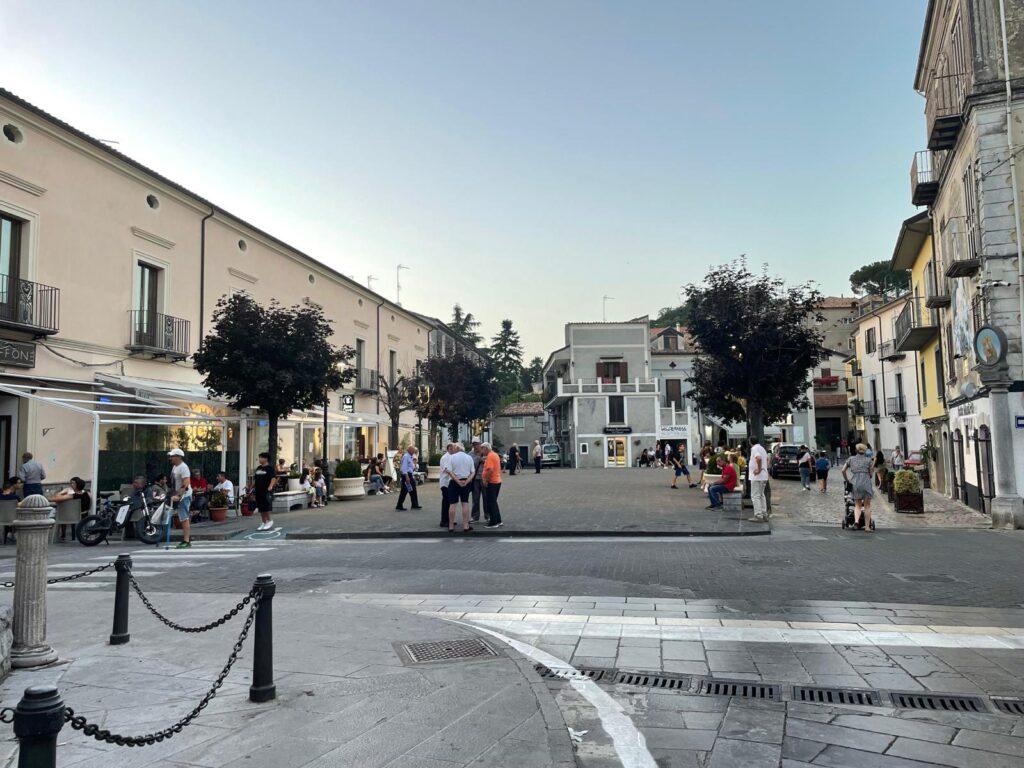 Il centro di Rotonda, nel cuore del Pollino